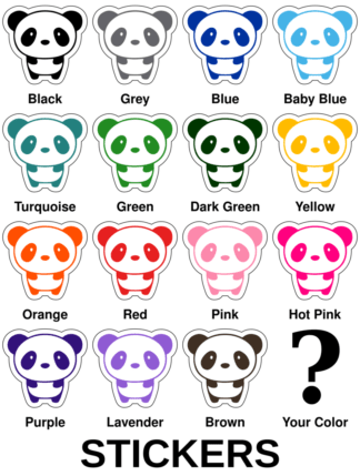 Little Panda Stickers